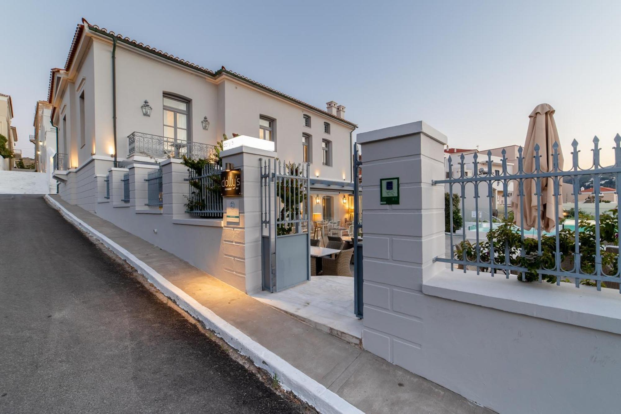 Micra Anglia Boutique Hotel & Spa Andros Town Bagian luar foto